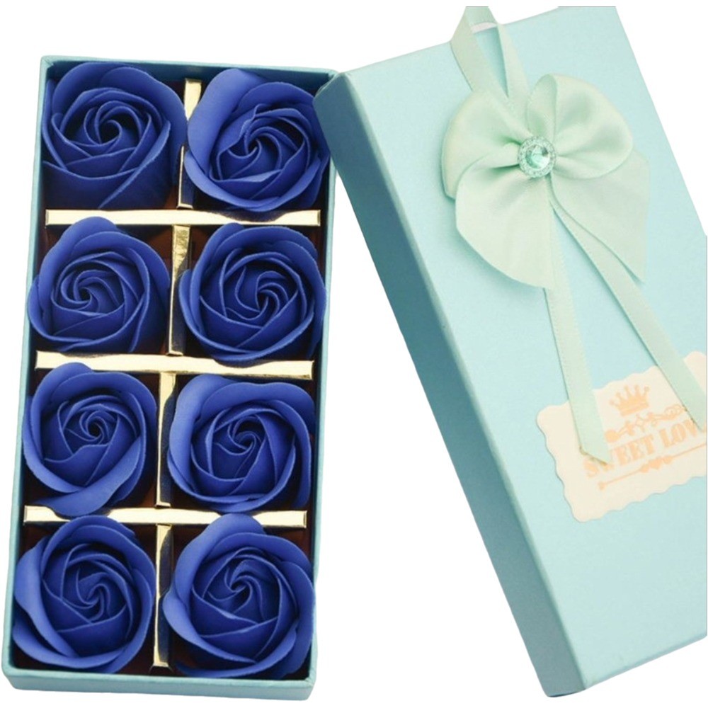 8pcs Floral Scented Artificial Scented Rose Flower  Wedding Decoration