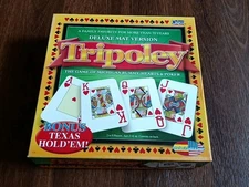 WOW! Tripoley Deluxe Mat Version (2005) Edition By Cadaco EXCELLENT CONDITION-