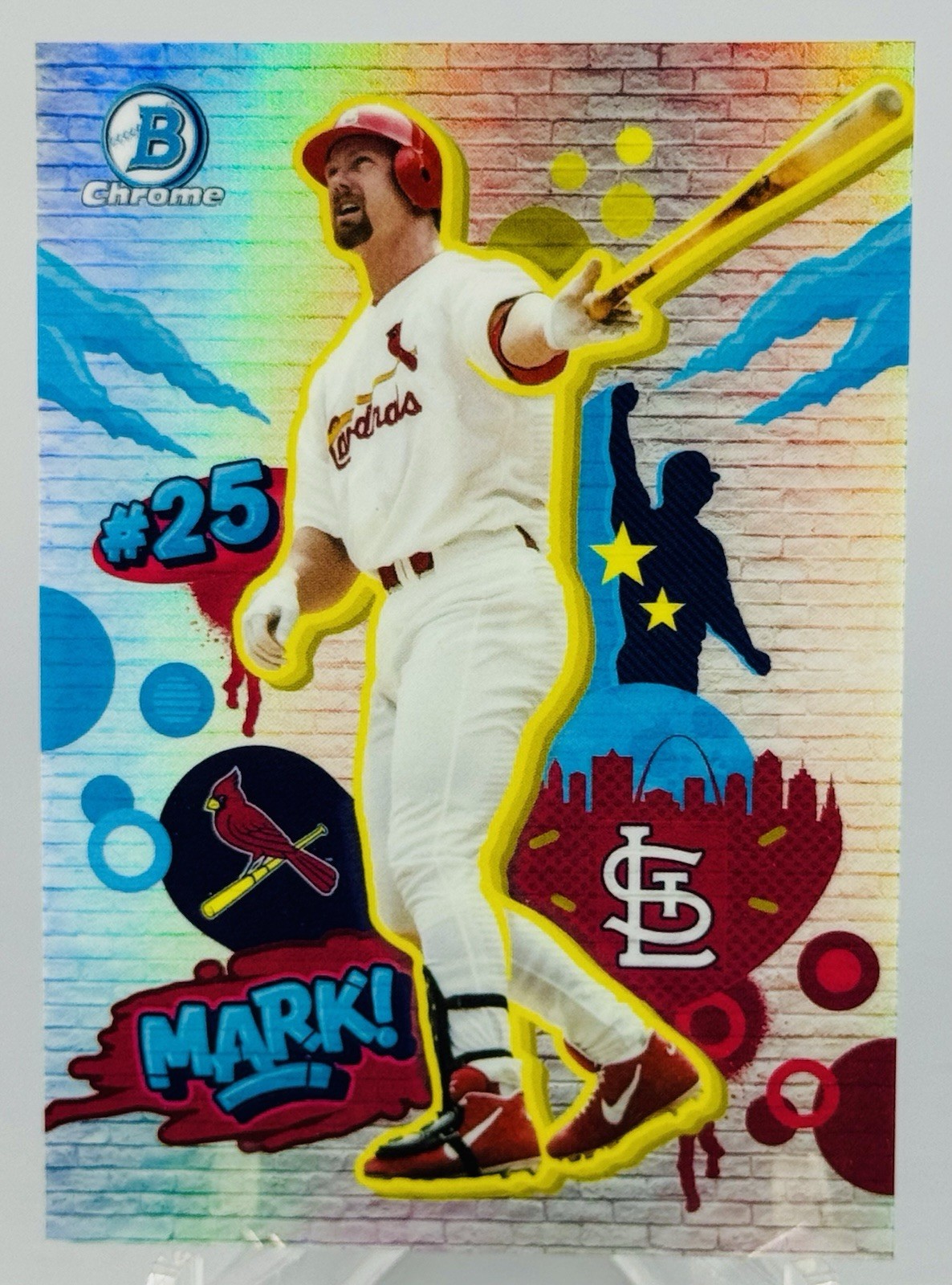 2026 Bowman Chrome Mark McGwire Final Draft FD-16  SSP Case HIT 🔥🔥🔥Cardinals