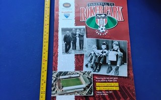 SUNDERLAND V LIVERPOOL 1997 RARE PROGRAMME LAST GAME AT OLD ROKER PARK