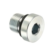 M12*1 Hex Head Pipe Fitting Plug Male Thread 45# Steel Plug