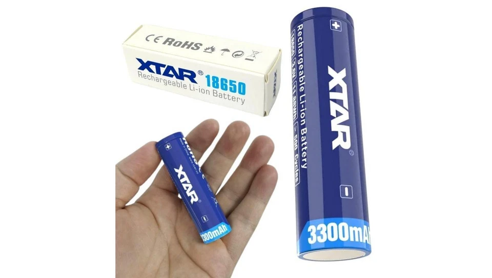 Akumulator 18650 Li-Ion 3,6V Xtar 3300mAh (1 szt.) z zabezpieczeniem