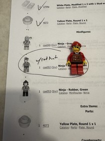 LEGO Ninja Emperor's Stronghold (3053) 99% Complete W/ Extra Sets (6033 & 4805)