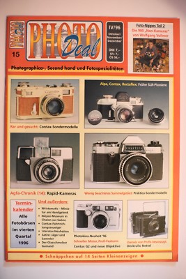 PHOTO DEAL 15 Nettel Contax G2 Praktica Wristamatic Niépce Agfa Nippes Pioniere