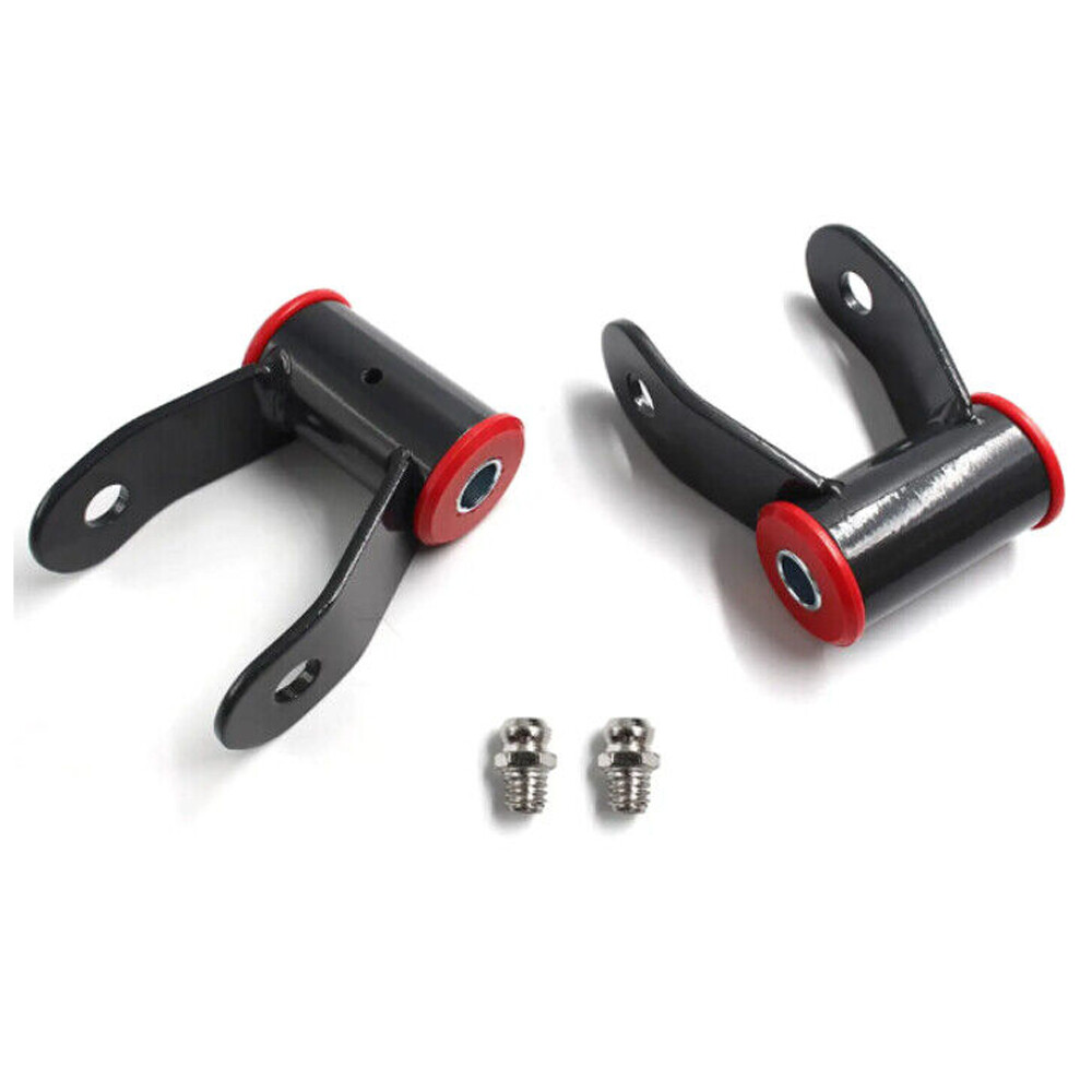 Kit De Suspensión Trasera 1-1.5 Rear Shackles Lift Kit 710515 For 88-18 Chevy  Silverado Maxtrac Lift Shackle Replacement Drop Shackles, image size:1000x1000