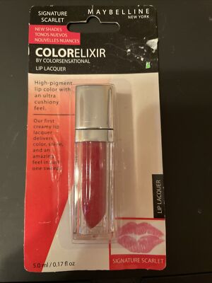 Maybelline New York Color Elixir  Signature Scarlet  (Red)