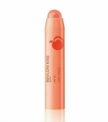 Revlon Kiss Lip Balm, Juicy Peach , SPF 20, 0.09 ounce