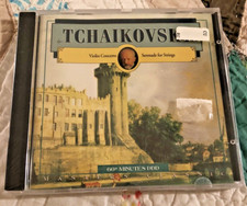Violin Concerto Tchaikovsky: Violin Concerto Serenade For Strings CD New/Sealed