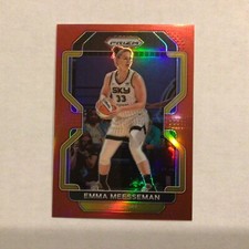 2022 Panini Prizm WNBA Red #123 Emma Meesseman - Chicago Sky 141/199 made