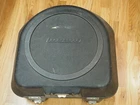 Vtg Ludwig Acrolite 14x5" Aluminum Snare Drum Blue/Olive Badge With Case