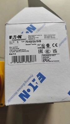 1 pcs  EATON/MOELLER P3-63  Load isolation switch P3-63/EA/SVB 63A