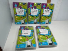 Bill Nye the Science Guy VHS lot Of 5 Earthquakes Volcanoes Caves Erosion