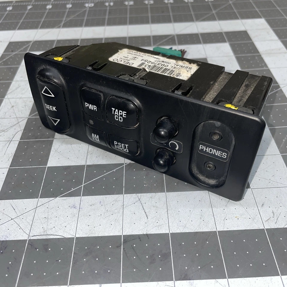 Módulo de panel de control de audio para asiento trasero Buick Rendezvous 2002 2007 09375254 Foto 2 de 4