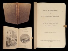 1851 Mormons Latter Day Saints Salt Lake City Utah Joseph Smith Brigham Young