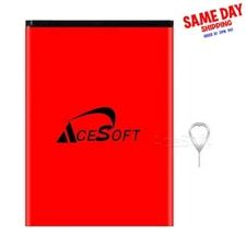 Long Lasting AceSoft 2100mAh Li-ion Battery for Alcatel Cameox 4G LTE 5044R AT&T