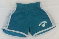 University of Washington Huskies Unisex 4T Mesh/Dazzle Track Shorts