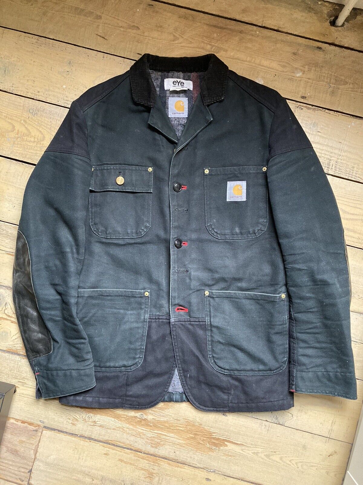 Comme Des Garcons Junya Watanabe X Carhartt Workwear Jacket. Size