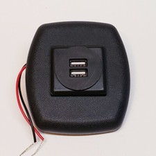 2 USB Car Cigarette Lighter Socket Charging Center REPLACEMENT POWER OUTLETS