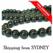 Natural Stone Black Onyx Round Loose Beads 4mm/6mm/8mm