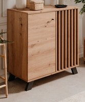 Kommode Sideboard Eiche Artisan Wohnzimmer Esszimmer Flur MöBel 80X85 Cm Madem