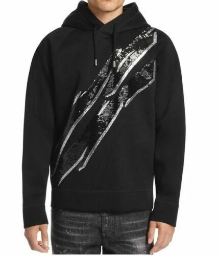 DSQUARED2 Felpa con cappuccio Dsquared autentica (Made in Italy).