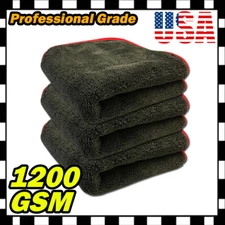Microfiber Towel Cleaning Cloth No-Scratch Rag Car Polishing Detailing Kitchen