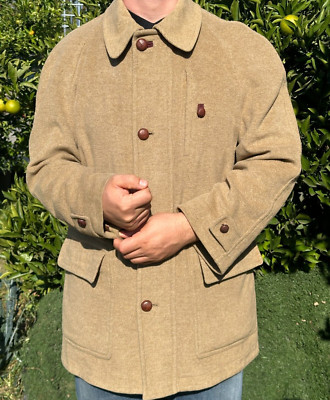 Tartan Luxury Corneliani Cashmere Long Jacket Trench Coat Size 50 6 R M L
