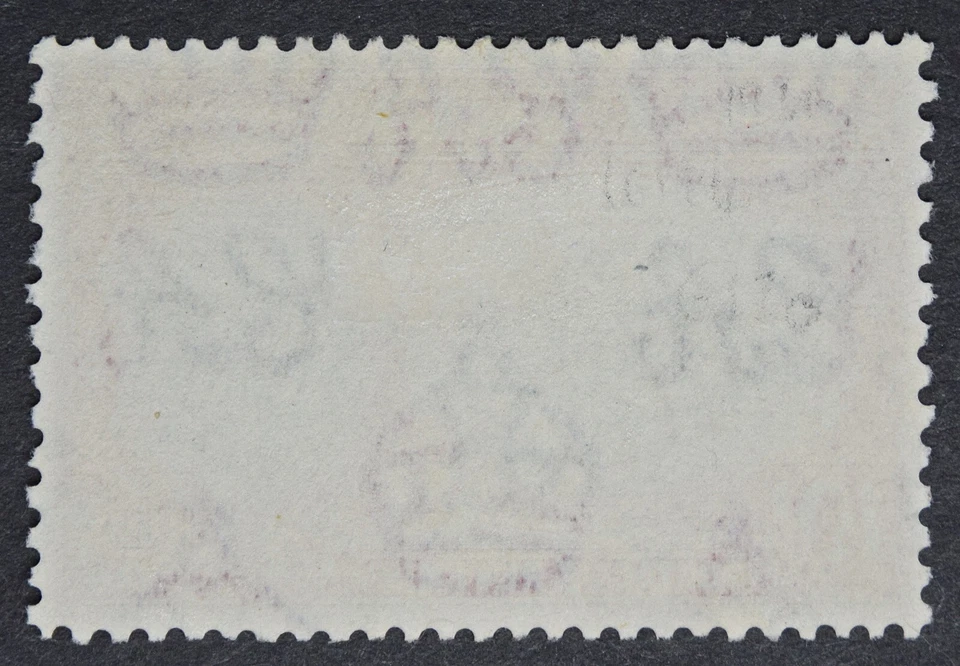 ST. LUCIA SG124, KGV 1936 10/- Negro y Carmín, Usado Fino Foto 2 de 2