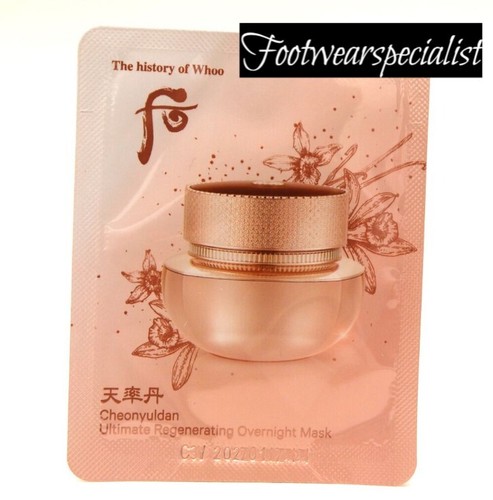 THE HISTORY OF WHOO CHEONYULDAN ULTIMATE REGENERATING OVERNIGHT MASK 4ml 30~60pc - Picture 2 of 3