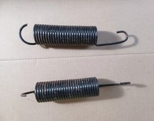 AUTO D'EPOCA COPPIA MOLLE PER BAGAGLIAIO -  BAULE - COFANO (VEDI FOTO MISURE).