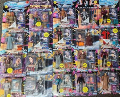 Star Trek Carded Playmates Selections Figures Next Generation Deep Space Nine ..