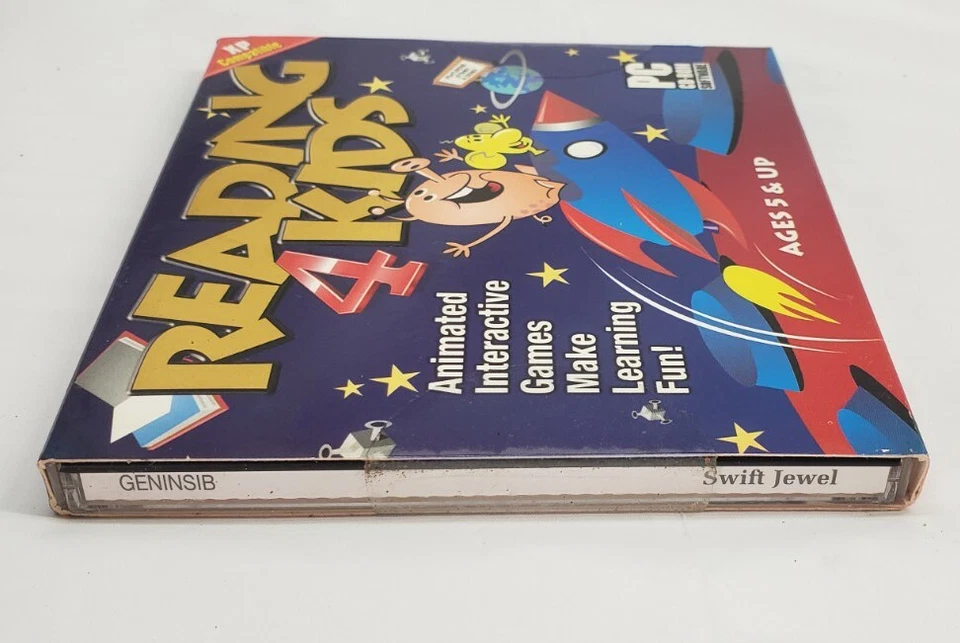 NEW Reading 4 Kids PC Game CD Rom WINDOWS XP COMPATIBLE  - Image 2 of 3