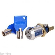 BDS Momentary Tubular Key switch-Alarm System, Keyswitch-Free Post