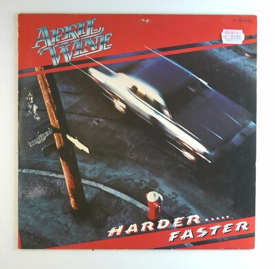 12'' LP - April Wine - Harder.....Faster - H2136 - cleaned