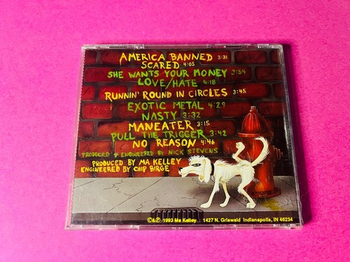 Ma Kelley Banned In America CD Hard Rock 90er Glam Selten - Bild 2 von 3