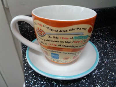 GINGER FOX KLEBRIGER TOFFEE PUDDING IN EINER TASSE
