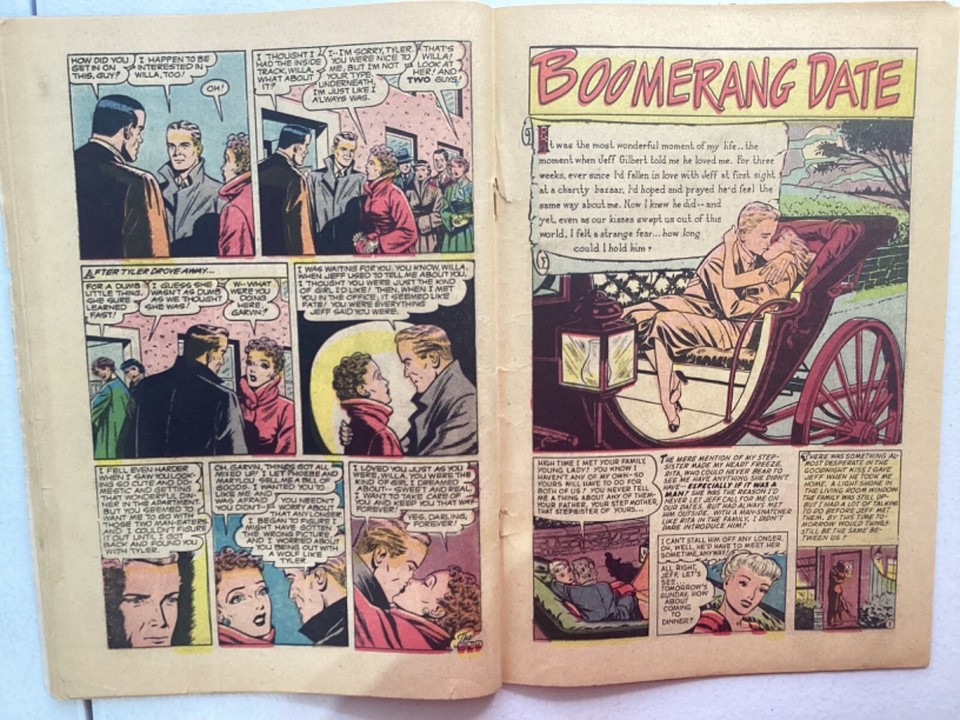 Love At First Sight 35 1955 Golden Age Romance GGA Al Hartley GD/FR eBay