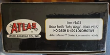 ATLAS #9635 GOLD MASTER SERIES 8-40C U.P 9077   W/DCC & SOUND