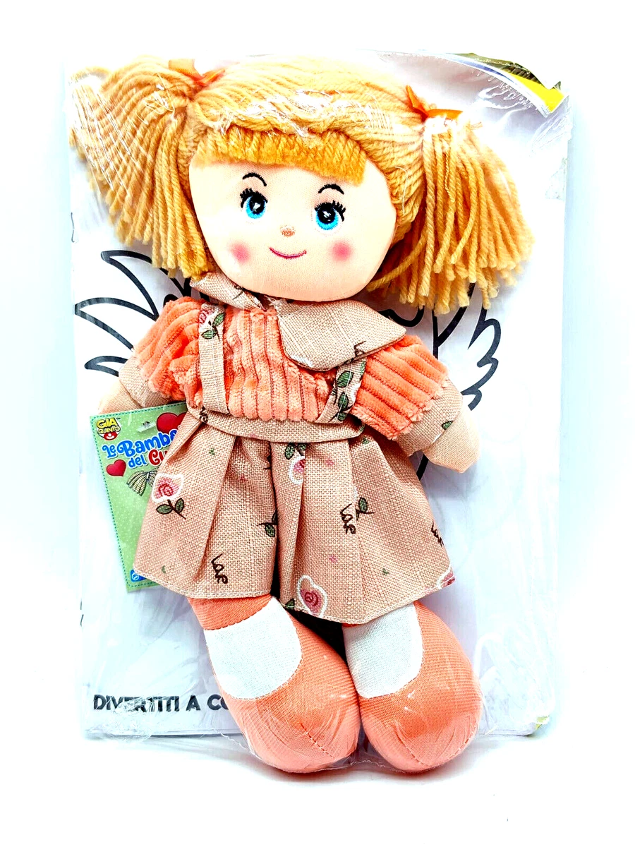 BAMBOLA DI PEZZA 30 CM RIVISTA DA COLORARE eBay