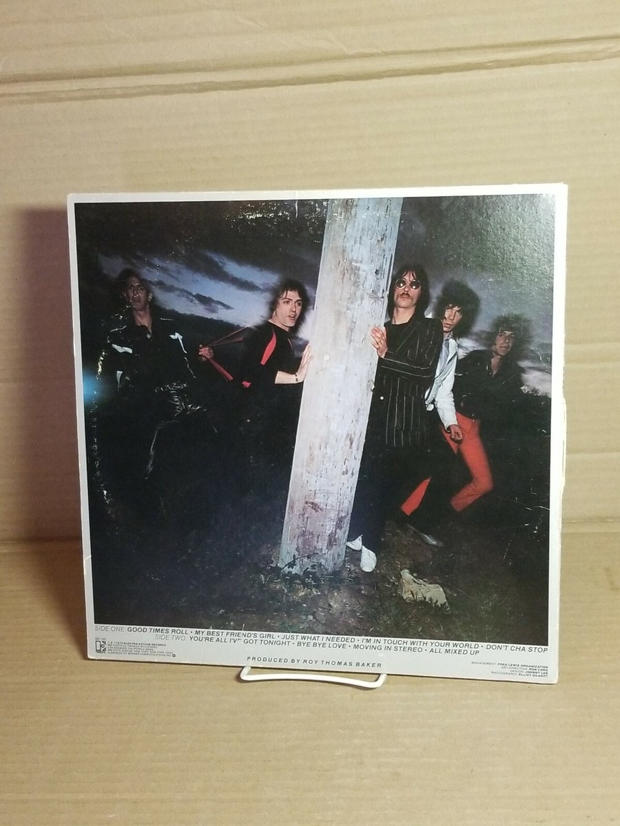 The Cars Self Titled Album LP Vinyl 6E-135 1978 Sterling Press (PT