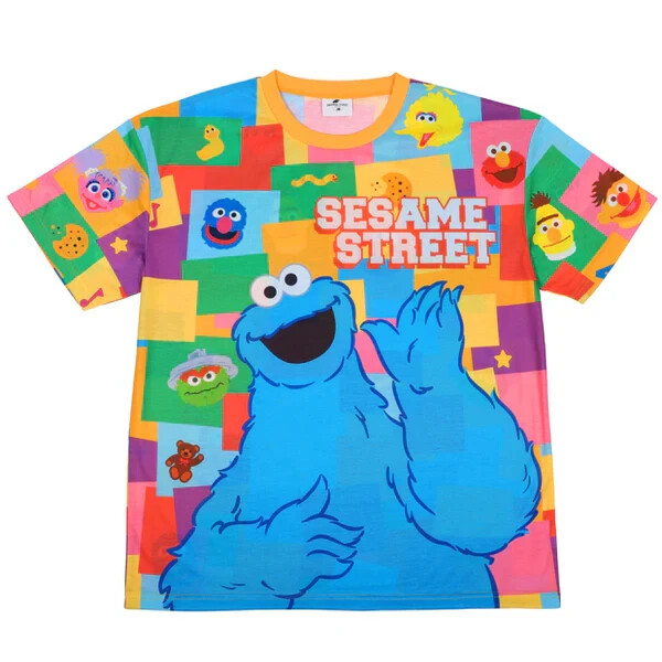Universal Studios] Sesame Street™ Cookie Monster T-shirt Size S