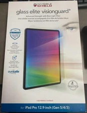 ZAGG InvisibleShield Glass Elite + Screen Protection  Apple iPad 12.9"