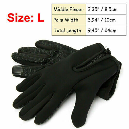 Men Women Winter Warm Windproof Waterproof Thermal Touch Screen Gloves Mittens - Bild 13 von 14