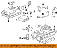 GM OEM 09-15 Camaro,CTS Engine Supercharger Components-Insulator 12612467