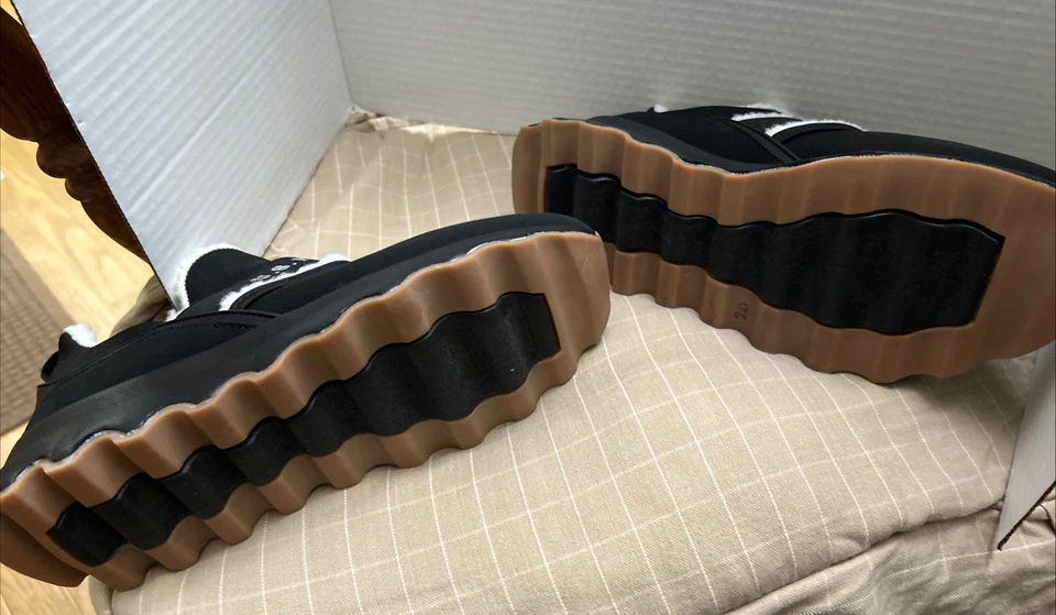 US POLO ASSN.  Zapatos talla 8,5 talla S-blanco y negro con forro de piel bonitos y cálidos Foto 4 de 4