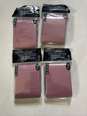 Trading Cards Neo Sleeves (200 Stk.) - Bubble Gum Pink Sleeves - Max Protection