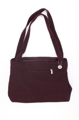   The Sak Schultertasche Handtasche für Damen neuwertig lila  