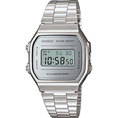 CASIO A168WEM-7 ORIGINAL Vintage ICONIC SILVER RETRO VINTAGE