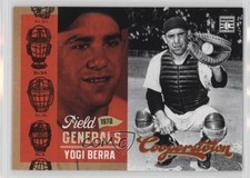 2012 Panini Cooperstown Field Generals Yogi Berra #2 HOF 6n5