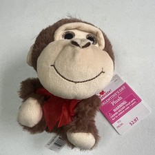 Plush BABY MONKEY Stuffed Animal Toy 8" 1120